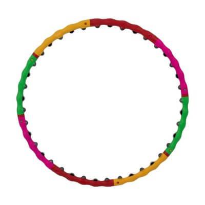 Обруч Slimming hula hoop с массажными колесиками 96см-1