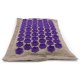 Массажная акупунктурная подушка (квадратная) EcoRelax, фиолетовый